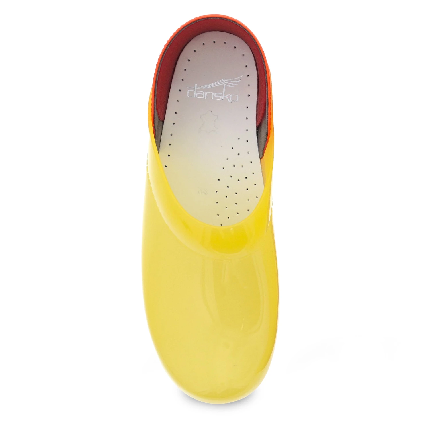 Dansko Professional Yellow Translucent 8 Dansko Professional Yellow Translucent - Image 6