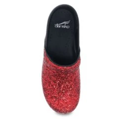 Dansko Professional Red Glitter -Hot Sale Shoe Store 306221094 VIT