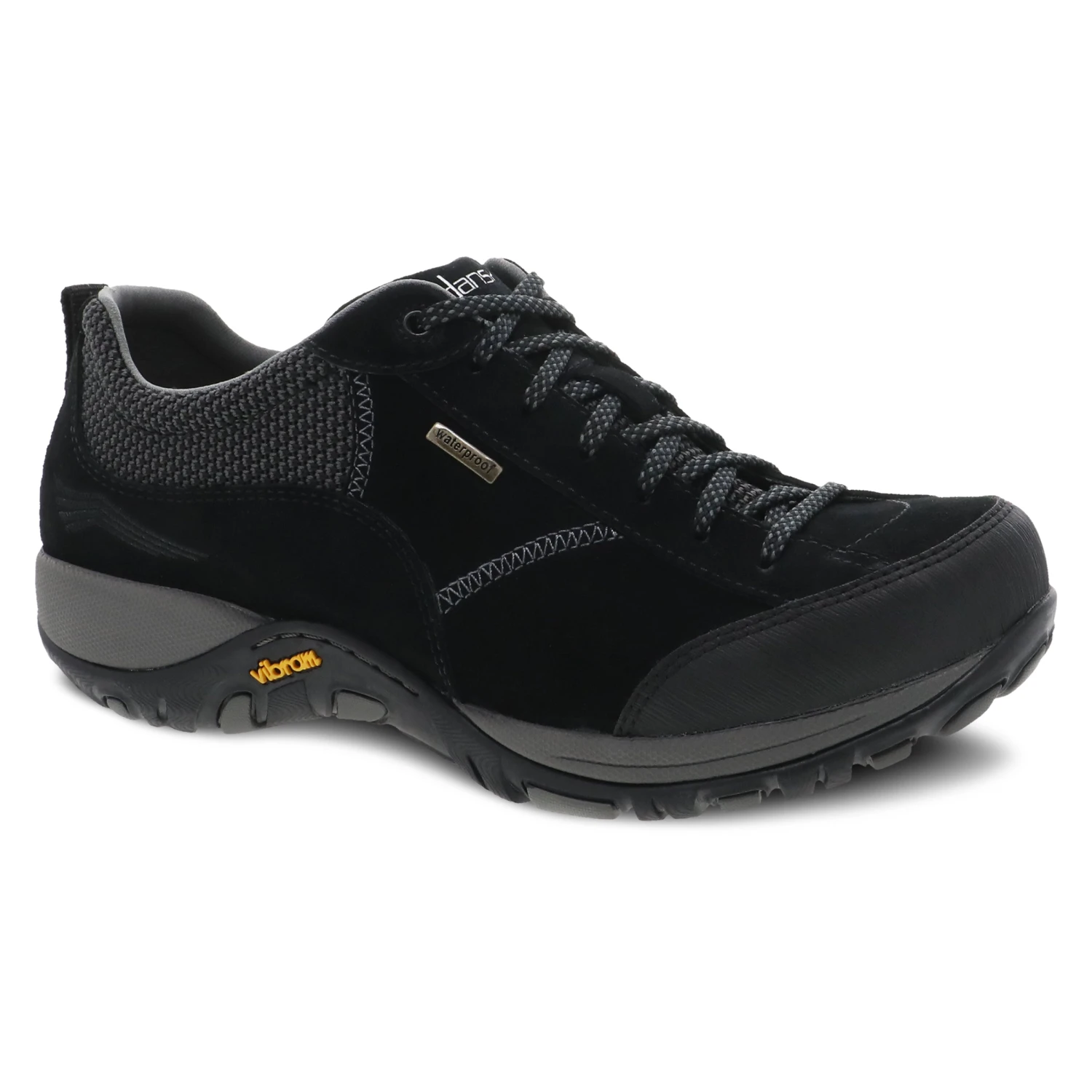 Dansko Paisley Wide Black/Black Suede 3 Dansko Paisley Wide Black/Black Suede