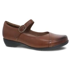 Dansko Fawna Chestnut Burnished Calf