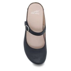Dansko Bria Black Burnished Nubuck -Hot Sale Shoe Store 9435101600 VIT
