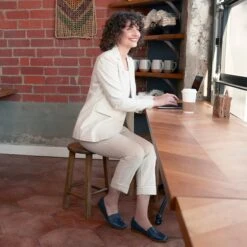 Dansko Larisa Navy Milled -Hot Sale Shoe Store S23 PDP Larisa Navy 2400x2400 1