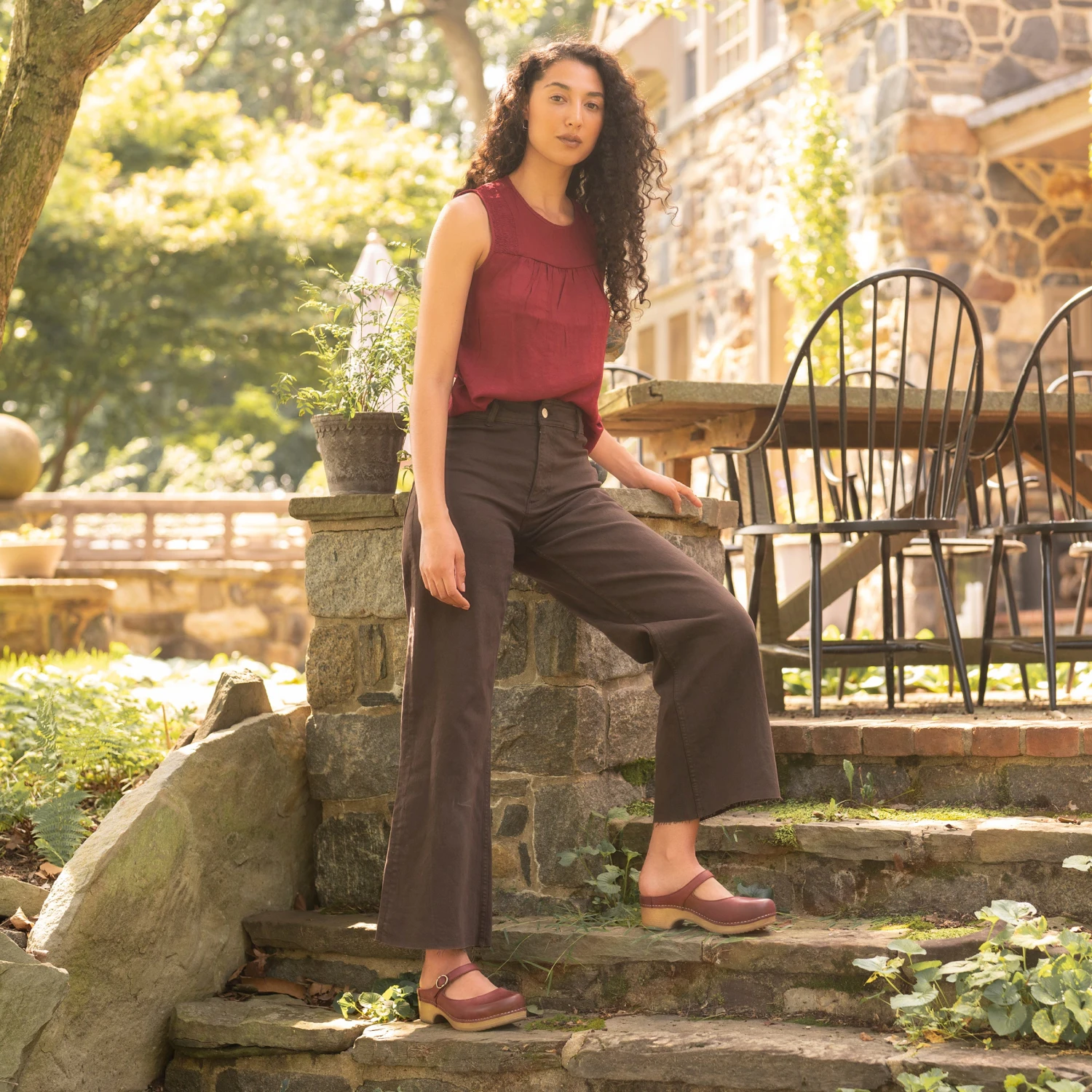 Dansko Bria Cinnabar Burnished Nubuck 4 Dansko Bria Cinnabar Burnished Nubuck - Image 2