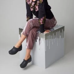 Dansko Professional Black Glitter -Hot Sale Shoe Store s24 professional glitter black onfoot 2400x2400 1